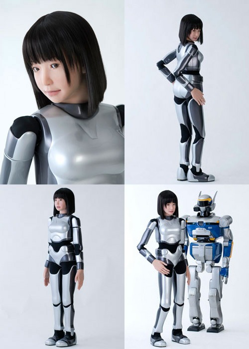 Worlds First Female Fashion Model Robot Hrp 4c Unveiled Realitypod 