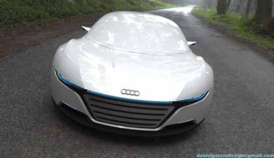 daniel garcias a9 concept4 550x319 Audi A9 Concept Car Repairs Itself, Changes Body Color