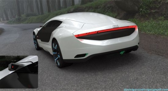 daniel garcias a9 concept5 550x299 Audi A9 Concept Car Repairs Itself, Changes Body Color