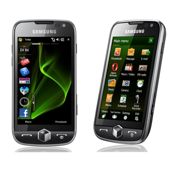 samsung i8000 omnia II Top 10 Mobiles 2010