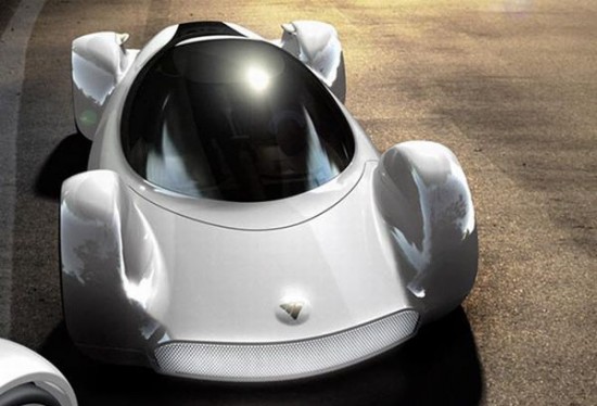 fastest electric car 4 550x374 Electric Concept Car Offers Speed of an Aircraft With Zero Emissions