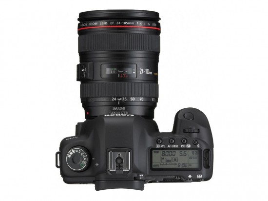 Cannon EOS 5D 550x412 Top 10 Professional Cameras (DSLR)