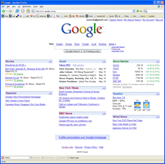 my google 550x545 Top 10 Search Engines