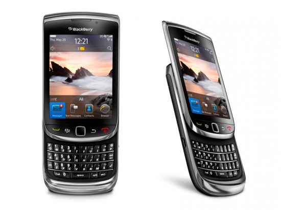 BlackBerry Torch 9800 550x412 Top 9 QWERTY Mobiles