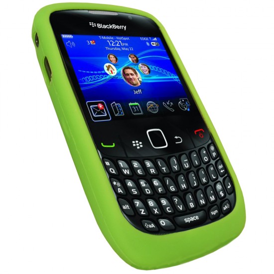 Green Silicone Case Blackberry Curve 8520 Front 550x550 Top 9 QWERTY Mobiles