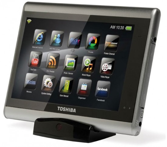 toshiba tablet 550x482 Top 9 Tablet PCs