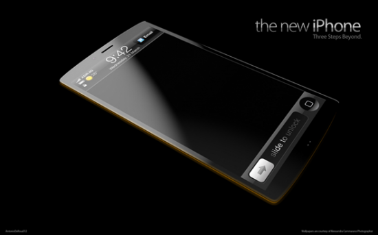 new iPhone 1 550x343 The New iPhone 5 Concept