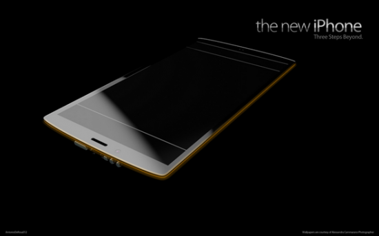 new iPhone 2 550x343 The New iPhone 5 Concept