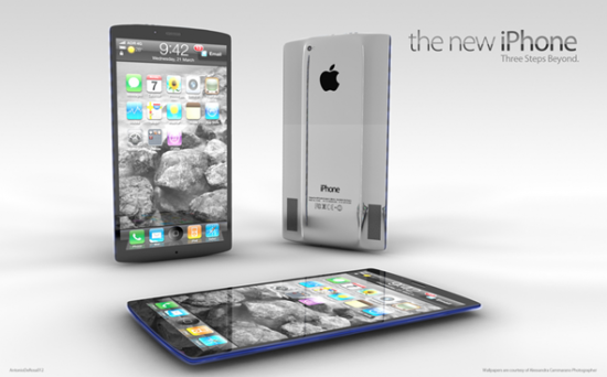 new iPhone 5 550x342 The New iPhone 5 Concept