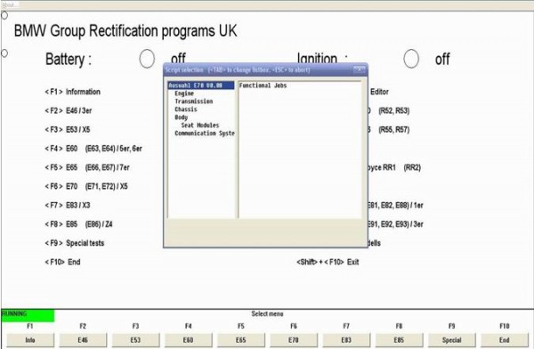 Bmw e46 test codes