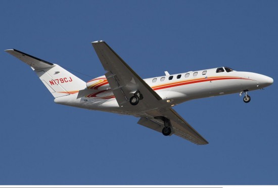 Harrison ford - cessna 525b cj3 citation jet