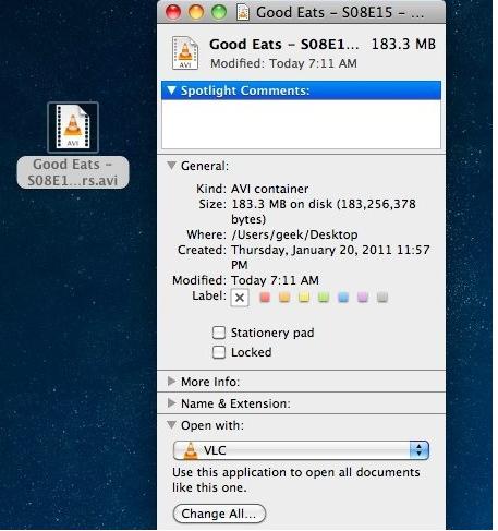 mac set default application for excel files