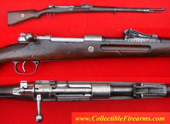 mauser gewehr 98 bolt action sniper rifle