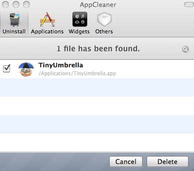 where is app cleaner on mac