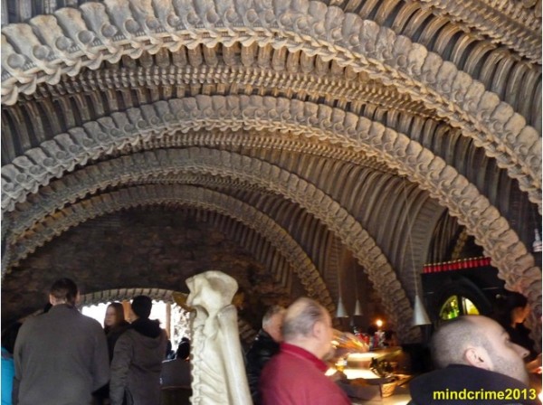 1. H.R. Giger Bar in Gruyeres, Switzerland