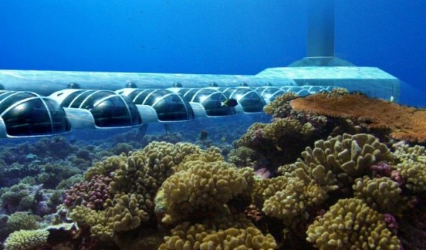 1.  Poseidon Undersea Resort