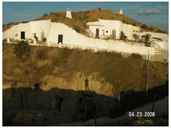 2. The Cave Houses of Granada, Spain