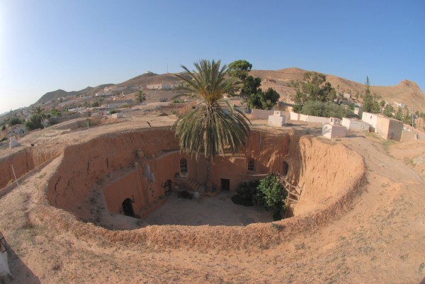 9. Matmata Cave Dwellings, Tunisia