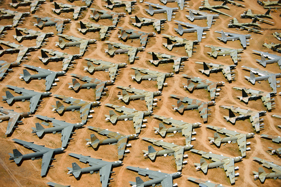 B-52 'Boneyard', Tucson, Ariz., 1993.