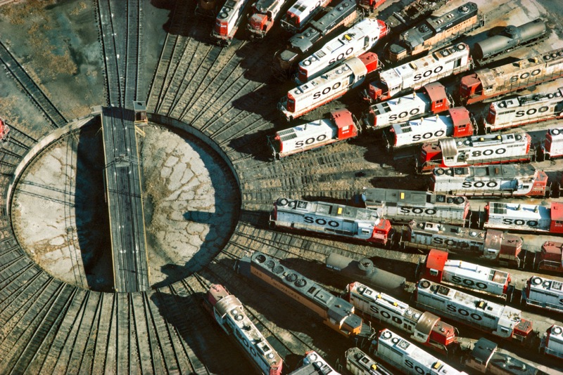 RAILROAD-TURNTABLE-MINNEAPOLIS-MINNESOTA-USA-1985-1-C34295