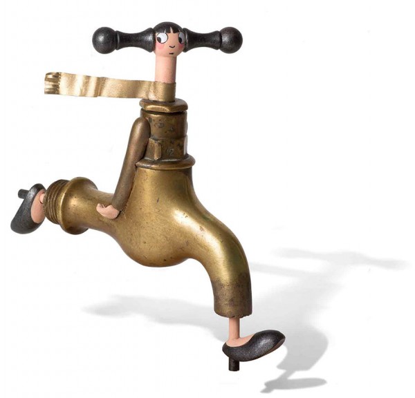 gilbert art water tap