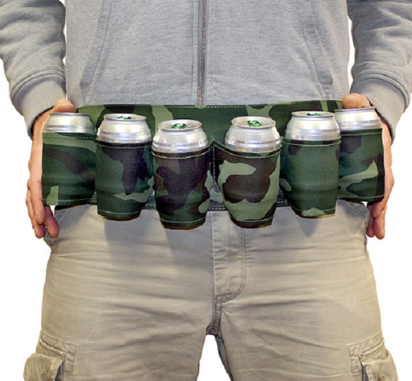 six pack beer belt1