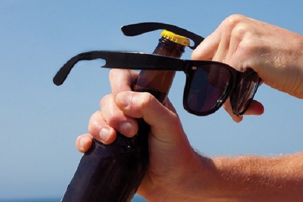 sunglasses with bottle opener