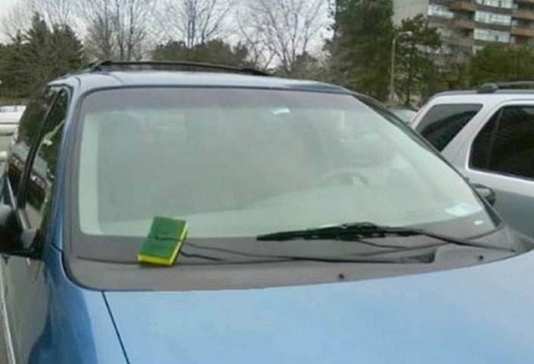 sponge wiper blade