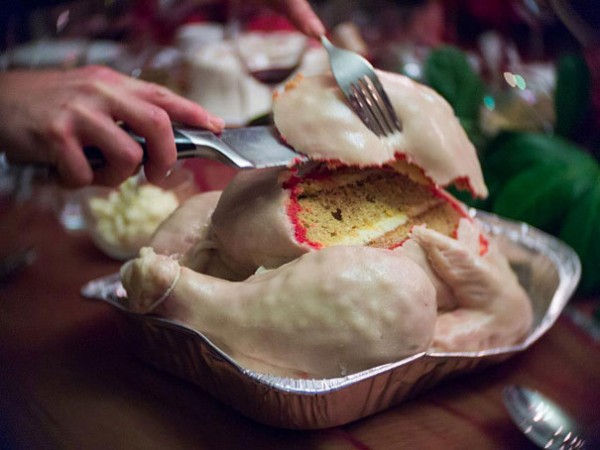 turkey cake 2