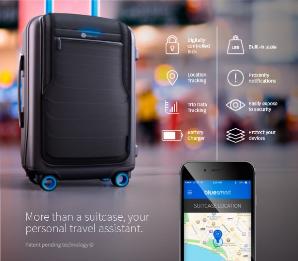 bluesmart suitcase