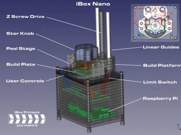 ibox nano 3d printer 2