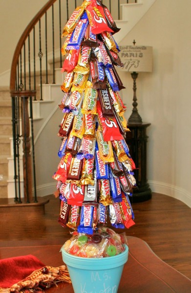 candy christmas tree