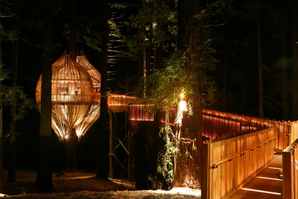 yellow treehouse restaurant