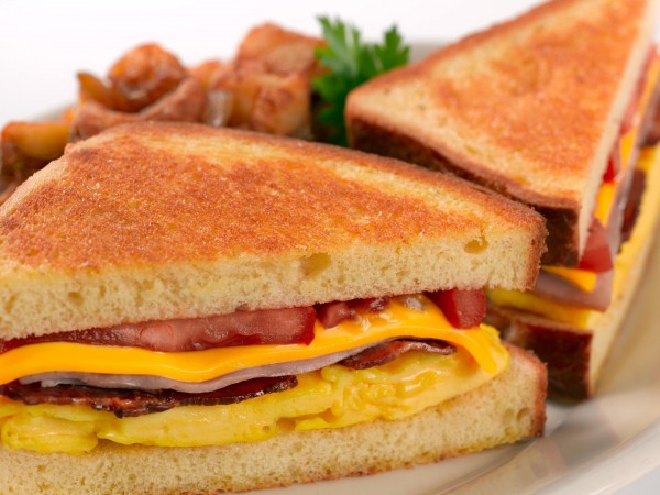 american breakfast sandwich