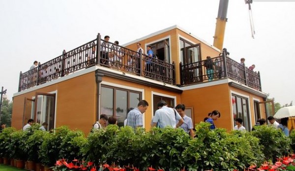 china 3D-printed villa 1