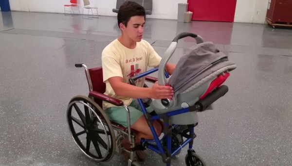 wheelchair stroller 1