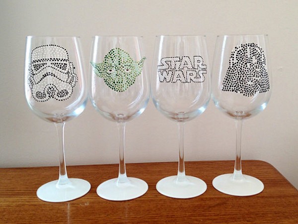 star wars white wine glasses