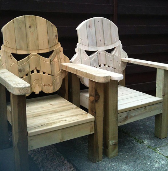 star wars wooden chairs