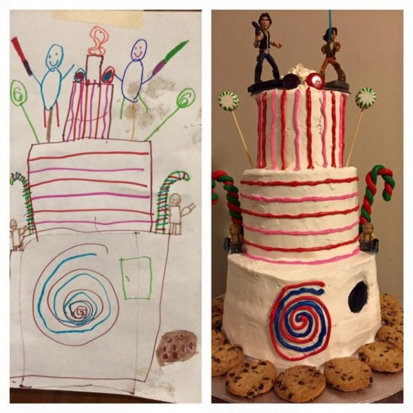 6yearold cake design