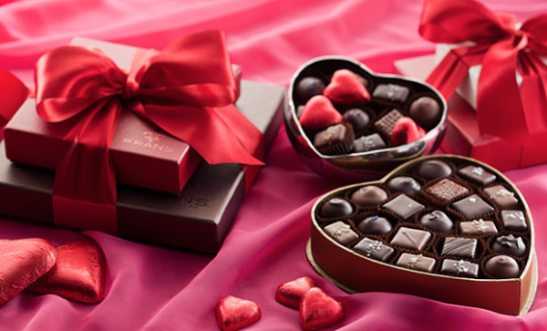 valentine's day chocolate