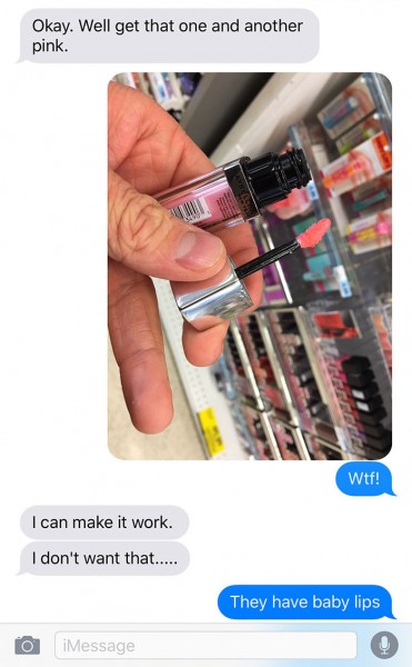 boyfriend buys makeup 10
