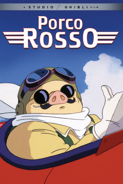 Porco Rosso by Studio Ghibli - Cover Art