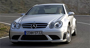 Mercedes-Benz 2008 CLK-class CLK63 AMG Black SeriesFast formula: The ballistic CLK63 'Black Series' is based on the F1 safety car.