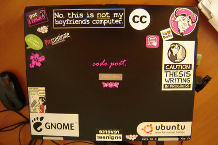 Caution in Laptop Sleeves, Skins and Stickers