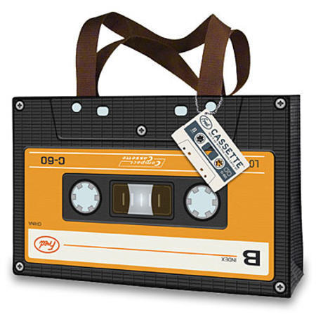 Cassette Tote in Laptop Sleeves, Skins and Stickers